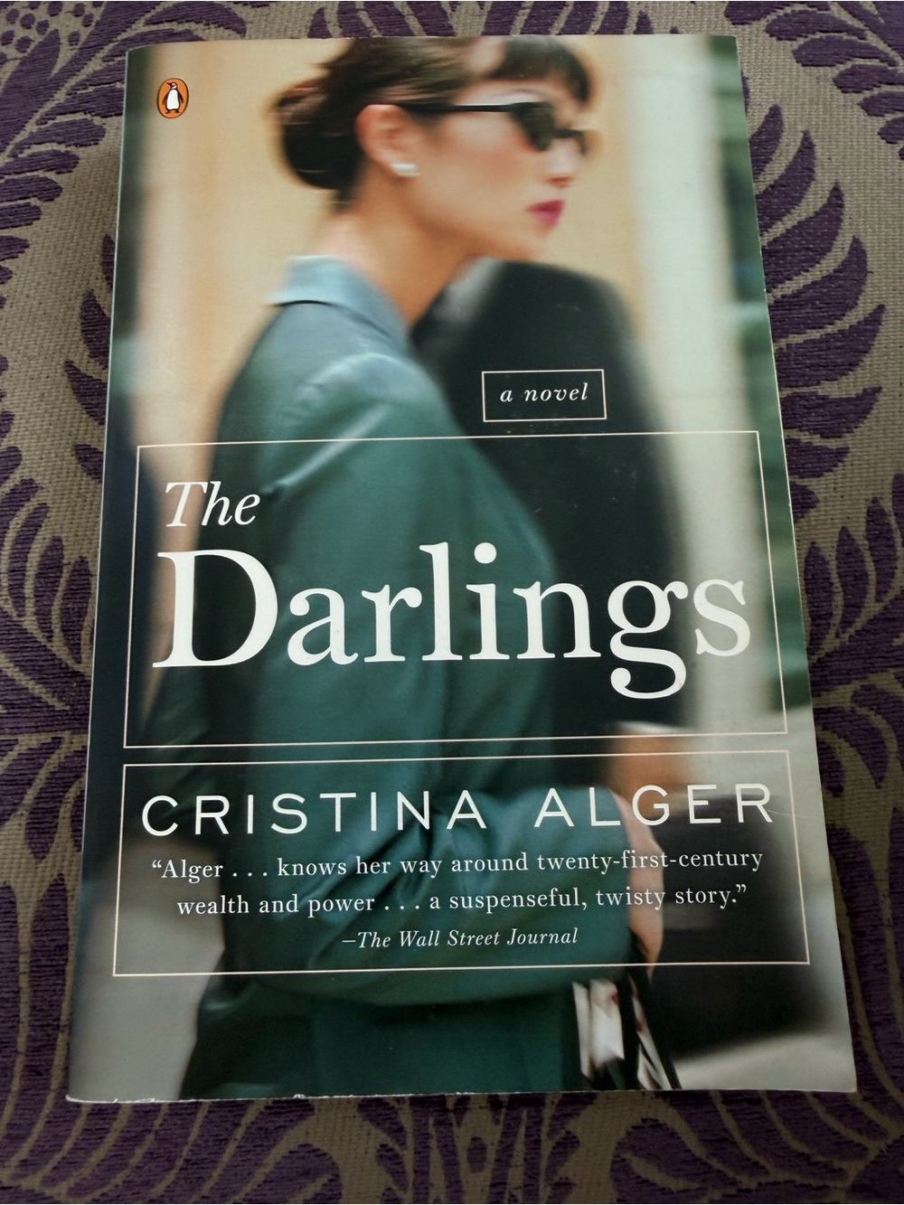 Original Penguin Paperback Book Back Cover - Light Blue and White